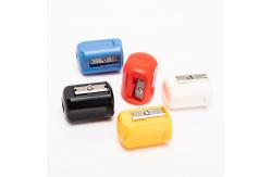 China Fancy 1 Hole Pencil Sharpener With Lid School Kids supplier