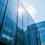 Office / Residential Glass Curtain Wall Soundproof Custom Clear Glass Facade for sale