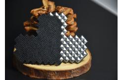 China TPU Garment Custom Logo Patch With Hook And Loop Velcro Back supplier