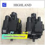 Highland HPV90 Manual Control Hydraulic Axial Piston Pumps For Walking Machinery