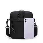 Cross Border Diagonal Bag Men And Women Exquisite Fabric LOGO High Grade Leather for sale
