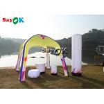 Air Tent Camping Customized Yellow Inflatable Air Tent Pop Up Gazebo Canopy Tent