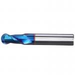 Tungsten Steel Milling Cutter Blue Nano-Coating CNC Cutting Tool Carbide Cutter for sale