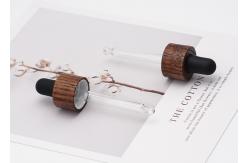 China Pipette Glass Dropper With Different Lenghts Bamboo Dropper Caps For Bottles supplier