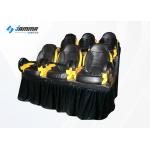 6 Seats Motion Chair 7D Cinema Machine With Special Effects 2 Projector