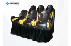 China 6 Seats Motion Chair 7D Cinema Machine With Special Effects 2 Projector supplier