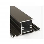 0.8mm Thickness Powder Coated Aluminium Extrusions For Windows And Doors Customized for sale