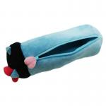 OEM 25cm Cute Plush Pencil Bag Large Capacity Simple Girl Stationery Box for sale
