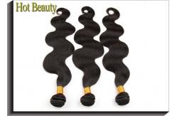 China Body Wave Virgin Human Hair Extensions Body Wave , Can be Straightened , Dyed supplier
