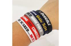 China Customized Silicone Bracelets Perfect for Soccer and Basketball Games supplier