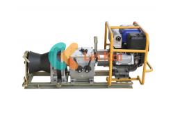 China Four Gear Petrol Engine Powered Winch With 24/13 M/Min Speed supplier