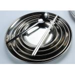 SS304 Chafing Round Dinner Plates for sale