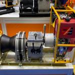 Gasoline 8Ton Single Wheel Winch Pulling Cable And Lifting Pole setting Transmission Line Accessories for sale