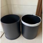 Hotel Metal Double Layer Recycling Trash Garbage Can Stainless Steel Waste Bin for sale