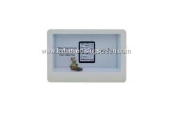 China Refrigerator White Show Case Display , Transparent LCD Glass Box supplier