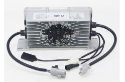 China Lithium Battery Charger 60V 15A For Tuk Tuk Golf Cart Electric Tricycle supplier