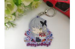 China Hard Enamel Bumblebee Transformer Keychain Anti Plating For Students supplier
