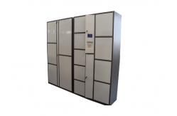 China Popular Design Airport Bus Station Luggage Lockers With Charging Phone Function supplier