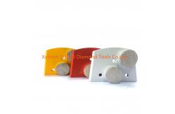 China Sharp Diamond Grinding Tools Double Button Segments Diamond Grinding Disk supplier