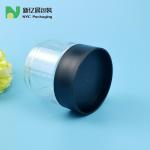 438ml Clear PET Food Grade Plastic Jars With Stackable Screw Cap