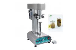 China 200mm Foil Lid Sealing Machine Tomato Tin Can Canning Machinery supplier