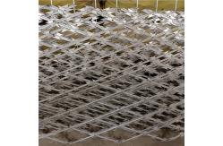 China Electro Galvanized1.5mmx1.5mm Diamond Welded Razor Wire Mesh supplier