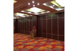 China Acoustic Movable Sliding Partition Walls Commercial , Hotel Operable Partition Wall supplier
