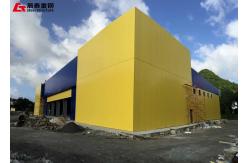 China Modular Steel Structure Warehouse Commercial Metal Building Construction supplier