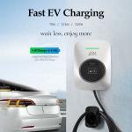 Residential Wallbox EV Charging Station Type 2 Type1 Plug OCPP 32A For Tesla for sale