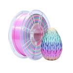 Silk Rainbow PLA Candy Plus Toughness Enhanced 3D Printer Filament For Smooth Printing for sale