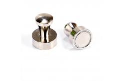 China Metal Surface Whiteboard Magnetic Buttons Multipurpose Pawn Style Magnetic Pins supplier