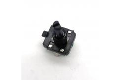 China Home Appliance EC16 Rotary Encoder With Led Indicator 100ohm Black supplier