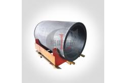 China Reinforced Composite Hard Felt Graphite Cylinder 300mm supplier