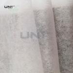 Industrial Long Fiber Non Woven Paper Fabric 50gsm For Milk Filtering And Embroidery for sale
