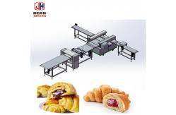 China Filled Croissant Making Machine Frozen Croissant Dough Forming Equipment supplier