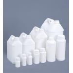 500ML Fluorinated Plastic HDPE Bottle Permeation Resistant for sale