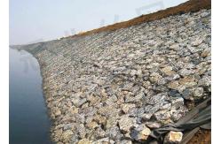 China Galvanized Filled Gabion Baskets H2m Gabion Wire Mesh supplier