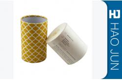 China Fashionable Thick Cardboard Wrapping Paper Tubes With Silk Printing supplier