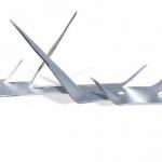 1.25m Length Fence Razor Spikes Anti Theft Anti Climb Wall Using