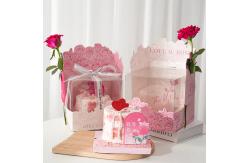 China Custom Order Accepted Large Cake Boxes with Customer-Selected Paper Thickness supplier