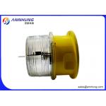 Steady Burning and Flashing Solar Obstruction Light for High Pole