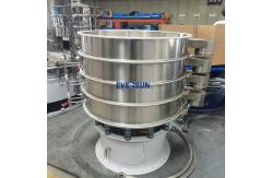China Automatic 0 - 10t/H Capacity Powder Ultrasonic Vibrating Sieve With Wire Woven Mesh supplier