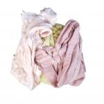 High Cotton Light Color Used T-shirt Rags Recycled Cotton Rags Strong Absorption Industrial Cleaning Cloth Rags Cleaning for sale