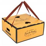Banana Cardboard Packing Boxes Custom Corrugated Shipping Boxes For Fruit for sale