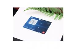 China 1.02 Inch Ink Screen Fingerprint Smart Cards 7816 interface chargeable supplier