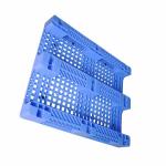 HDPE Blue Rackable Plastic Pallets Durable Solid Flat Racking 1200x1000mm for sale