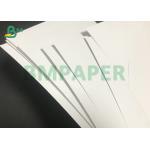 Virgin Pulp Chromo Gloss Coated 80gsm C1S Art Paper Rolls 720mm 1020mm Width