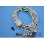 No Resistance EKG Electrode Lead Wires Compatible Nihon Kohden TP7001 for sale