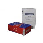 25kg Large Size Multiwall Kraft Paper Bags For Packaging Chemical Material for sale