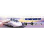 Complete Assembly Forged Rail Wheelsets With Brakes Ideal In Market for sale